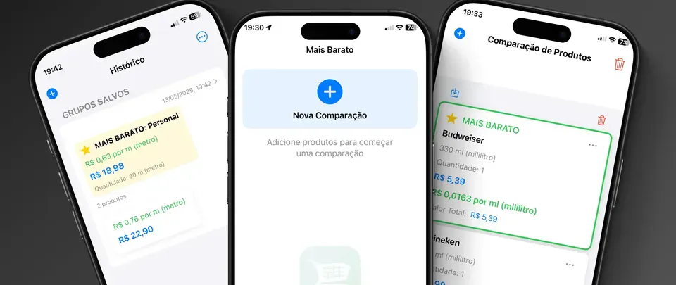 Mais Barato case study preview